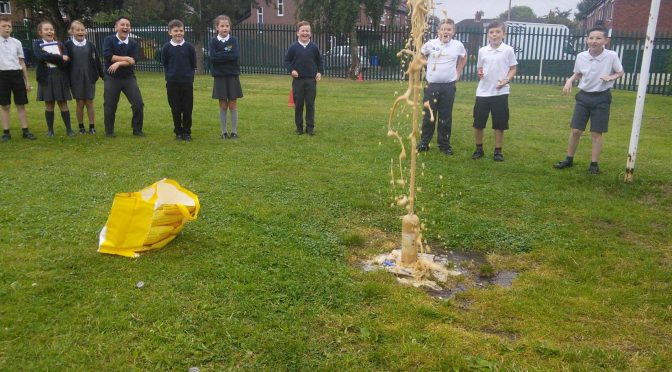 A Diet Coke Explosion at St Mary’s!!!