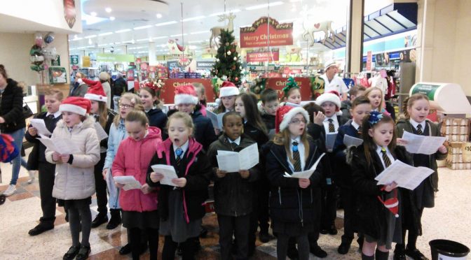 Choir at Morrisons
