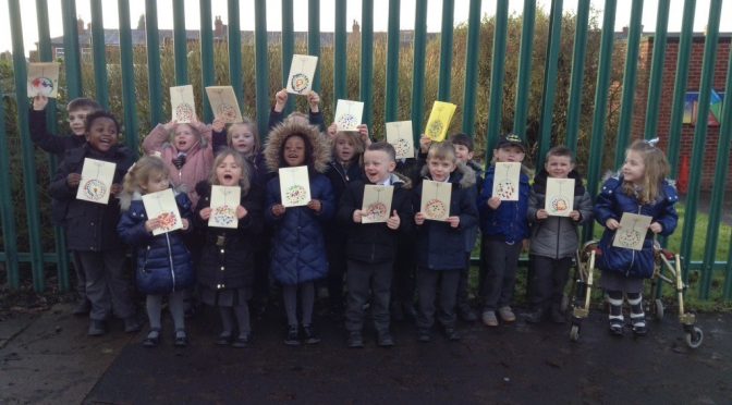 F2 Delivering Christmas Cards to the Local Community