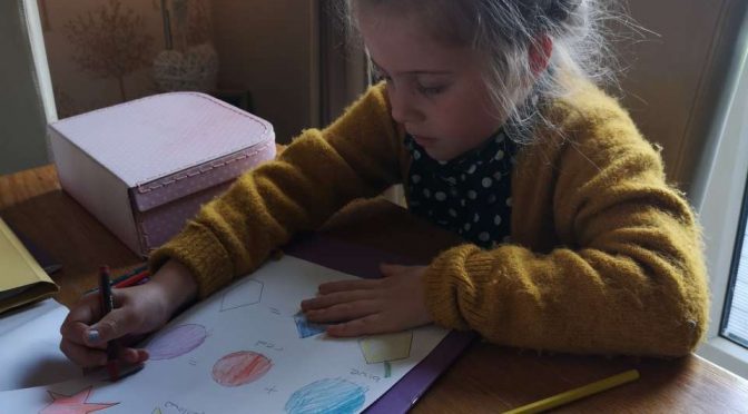 Mixing colours and magical maths