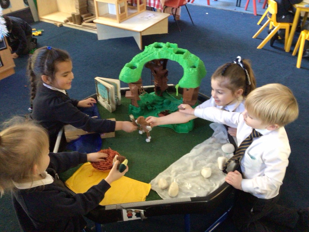 Retelling Stick Man - St. Mary's RC Primary and Nursery School